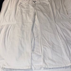 White Madison jeans